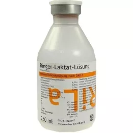 RINGER LAKTAT Solução plástica, 250 ml