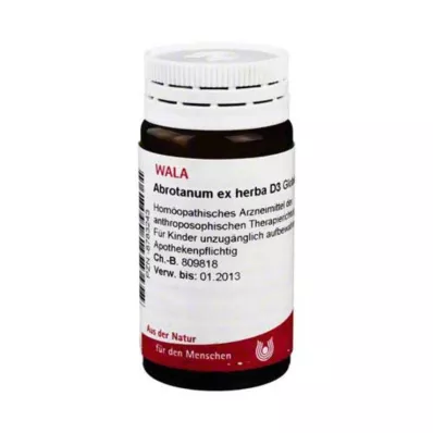Abrotanum ex Herba D 3 glóbulos, 20 g