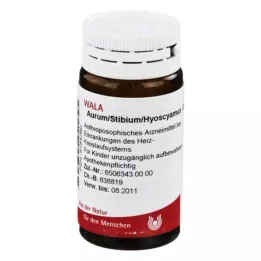 AURUM/STIBIUM/Glóbulos de Hyoscyamus, 20 g