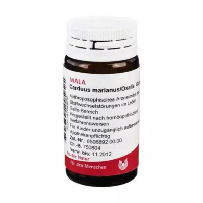 Glóbulos de Carduus marianus / Oxalis, 20 g Glóbulos de Carduus marianus / Oxalis, 20 g