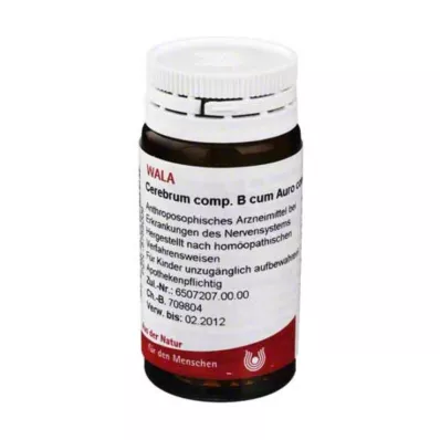 CEREBRUM COMP.B cum Auro comp. globules, 20 g