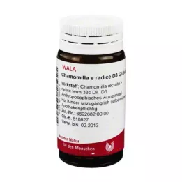 Chamomilla E Radix D 3 glóbulos, 20 g