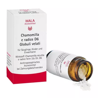Chamomilla E Radix D 6 glóbulos, 20 g Chamomilla E Radix D 6 glóbulos, 20 g