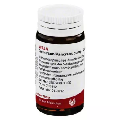 Cichorium Pâncreas comp.Glóbulos, 20 g Cichorium Pâncreas comp.Glóbulos, 20 g