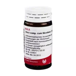 Comp. de disco.cum glóbulos de nicotiana, 20 g