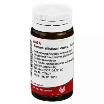 FERRUM SILICICUM comp. glóbulos, 20 g FERRUM SILICICUM comp. glóbulos, 20 g