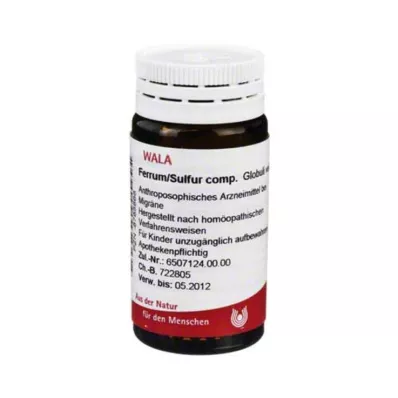 FERRUM SULFUR comp. glóbulos, 20 g FERRUM SULFUR comp. glóbulos, 20 g