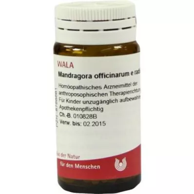 MANDRAGORA OFFICINARIUM e radice D 6 globules, 20 g
