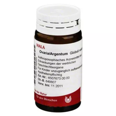 OVARIA/ARGENTUM Globules, 20 g