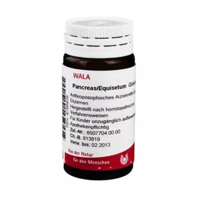 PANCREAS/EQUISETUM Globules, 20 g