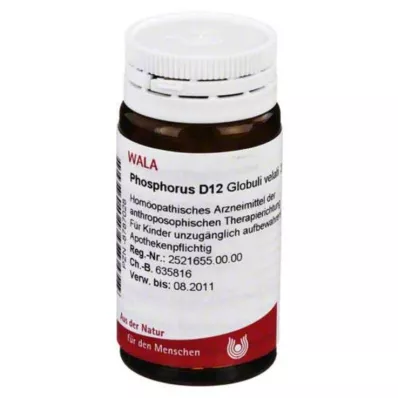 PHOSPHORUS D 12 glóbulos, 20 g