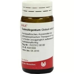 TESTES/ARGENTUM Globules, 20 g