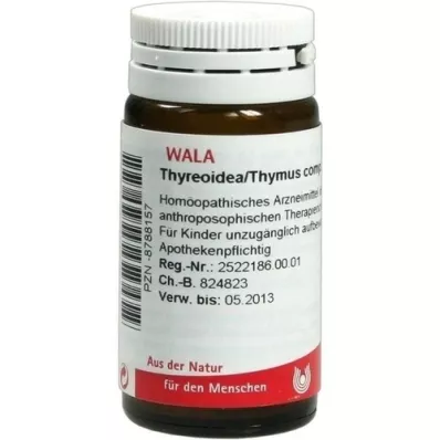 THYREOIDEA/Glóbulos de Thymus comp., 20 g