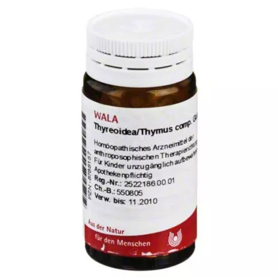 THYREOIDEA/Glóbulos de Thymus comp., 20 g