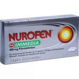 NUROFEN Immedia 400 mg comprimidos revestidos por película, 24 unid