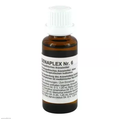 REGENAPLEX Gotas n.º 6, 30 ml