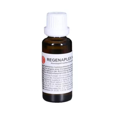 REGENAPLEX N.º 62 a gotas, 30 ml REGENAPLEX N.º 62 a gotas, 30 ml