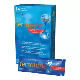 FERROTONE Saqueta de ferro, 14X20 ml