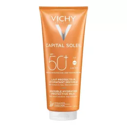 VICHY CAPITAL Família do leite solar Soleil LSF 50+, 300 ml