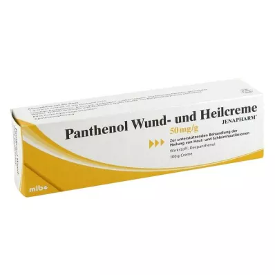 PANTHENOL Creme para feridas e cicatrizes Jenapharm, 100 g