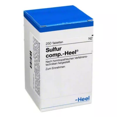 Comprimidos de enxofre comp.Heel, 250 unidades