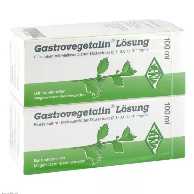 GASTROVEGETALIN Solução, 200 ml GASTROVEGETALIN Solução, 200 ml