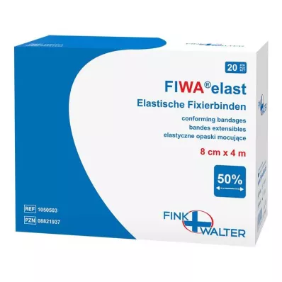 FIXIERBINDE elástico 8 cmx4 m solto, 1X20 pcs FIXIERBINDE elástico 8 cmx4 m solto, 1X20 pcs