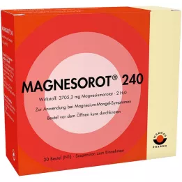 MAGNESOROT 240 saquetas, 20 unidades