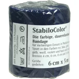 BORT Ligadura StabiloColor 6 cm azul, 1 unidade