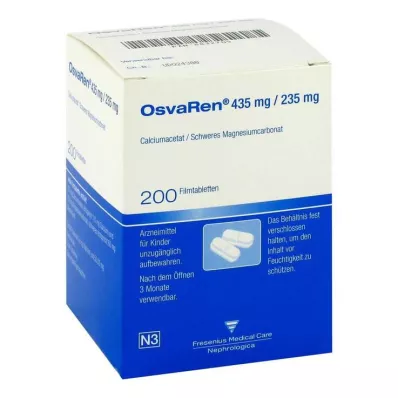 OSVAREN Comprimidos revestidos por película, 200 unidades OSVAREN Comprimidos revestidos por película, 200 unidades