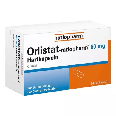Orlistat ratiopharm 60 mg cápsulas, 84 unidades