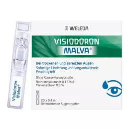 Visiodoron Malva colírio em monodoses, 20X0,4 ml