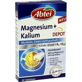 ABTEI Magnésio+Potássio Depot Comprimidos, 30 Cápsulas