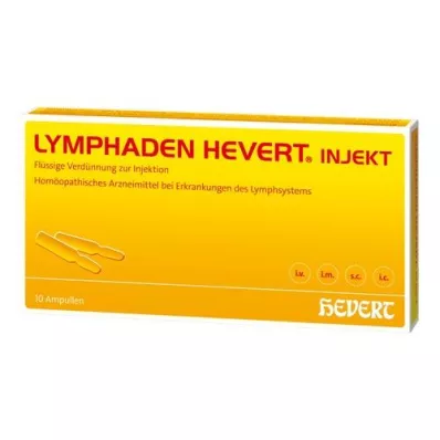 LYMPHADEN HEVERT Ampolas injectáveis, 10 unid