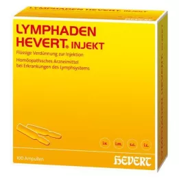 LYMPHADEN HEVERT ampolas de injeção, 100 unid