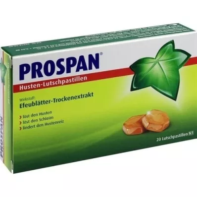 PROSPAN Pastilhas para a tosse, 20 unid