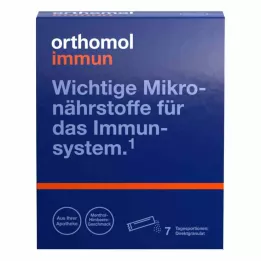 ORTHOMOL Immune direct granules framboesa/mentol, 7 unid