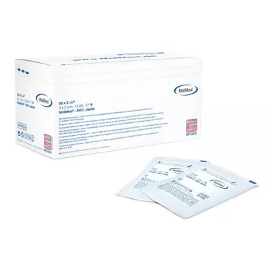 SCHLITZKOMPRESSEN 5x5 cm estéril 12x, 50X2 pcs SCHLITZKOMPRESSEN 5x5 cm estéril 12x, 50X2 pcs