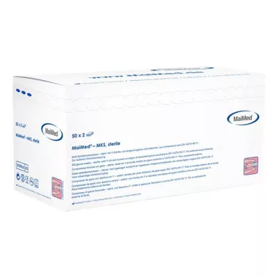 SCHLITZKOMPRESSEN 7,5x7,5 cm estéril 12x, 50X2 pcs SCHLITZKOMPRESSEN 7,5x7,5 cm estéril 12x, 50X2 pcs