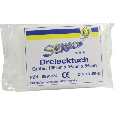 Lenço triangular Senada DIN 13168, 1 un