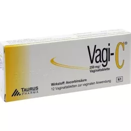 VAGI C comprimidos vaginais, 12 unidades