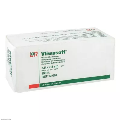 VLIWASOFT Compressas não tecidas 7,5x7,5 cm não estéreis 6l, 100 pcs VLIWASOFT Compressas não tecidas 7,5x7,5 cm não estéreis 6l, 100 pcs