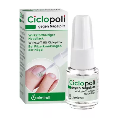Ciclopoli contra fungos nas unhas, 6,6 ml Ciclopoli contra fungos nas unhas, 6,6 ml