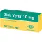 ZINK VERLA Comprimidos revestidos por película de 10 mg, 50 unidades