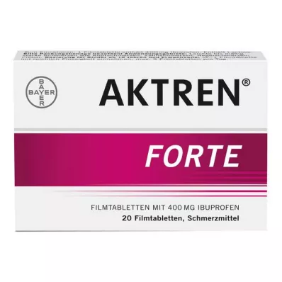Comprimidos revestidos por película Aktren forte, 20 unidades Comprimidos revestidos por película Aktren forte, 20 unidades