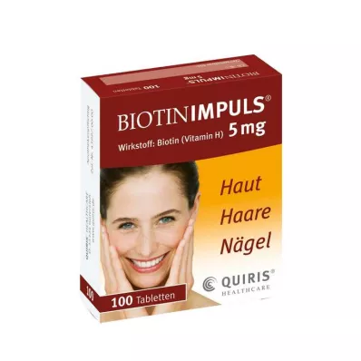 BIOTIN IMPULS Comprimidos de 5 mg, 100 unidades BIOTIN IMPULS Comprimidos de 5 mg, 100 unidades