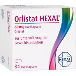 ORLISTAT HEXAL Cápsulas duras de 60 mg, 84 unid