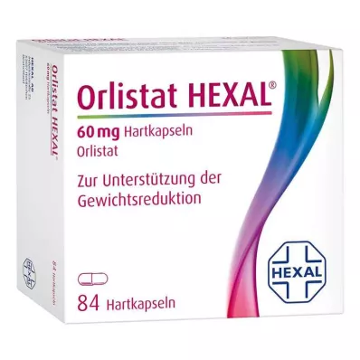 Orlistat HEXAL 60 mg cápsulas, 84 unidades Orlistat HEXAL 60 mg cápsulas, 84 unidades