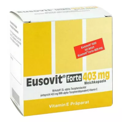 Eusovit forte 403 mg cápsulas moles, 100 unidades Eusovit forte 403 mg cápsulas moles, 100 unidades