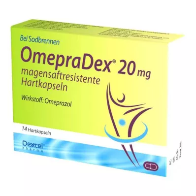 OMEPRADEX Cápsulas duras gastro-resistentes de 20 mg, 14 unidades OMEPRADEX Cápsulas duras gastro-resistentes de 20 mg, 14 unidades